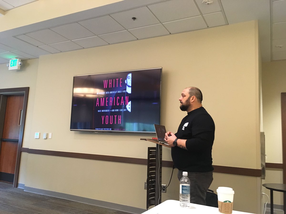 ADLSoutheast's tweet photo. "Treat the child, not the monster." Thank you @cpicciolini for taking the time to teach @paceacademy @TheLovettSchool @WestminsterATL @paideiaschool @MVPSchool @Howard_School @CottageSchoolGA @MaristSchool @STBStweet &amp; #AAAIS about your journey and how we can support our students https://t.co/yczlocVqLY
