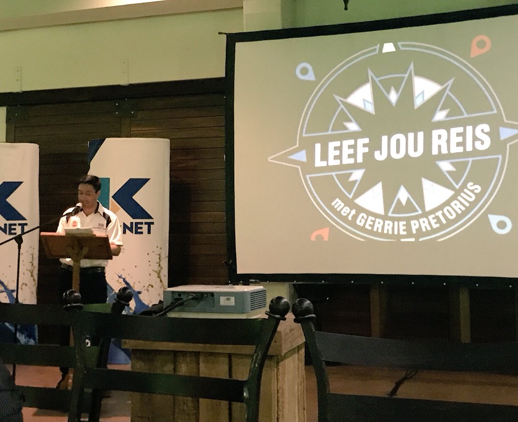 Die man <a href="/GerrieOfficial/">Gerrie Pretorius</a> homself is aan die woord by #LeefJouReis seisoen 6 se bekendstelling vanaand.