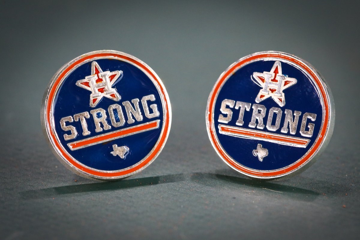 astros's tweet photo. Next up in our Jostens highlight is our #HStrong collection!
Earrings, cufflinks, bracelets, and more are available at our Jostens store in Union Station. https://t.co/lZJ19B6Akv