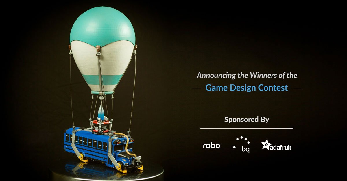 pinshape's tweet photo. The winners of the Game Design Contest were just announced! Check them out to discover a number of incredible models and advanced finishing techniques. https://t.co/MNAygTjYVX https://t.co/bC286nt38a