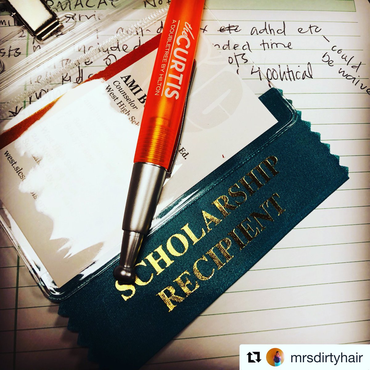 Glad you are enjoying the conference @mrsdirtyhair #rmacacrising