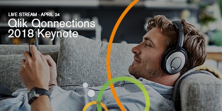 Qlik #Qonnections keynote is going to stream LIVE from Orlando. Register now and join us on April 24: bit.ly/2EqIop4