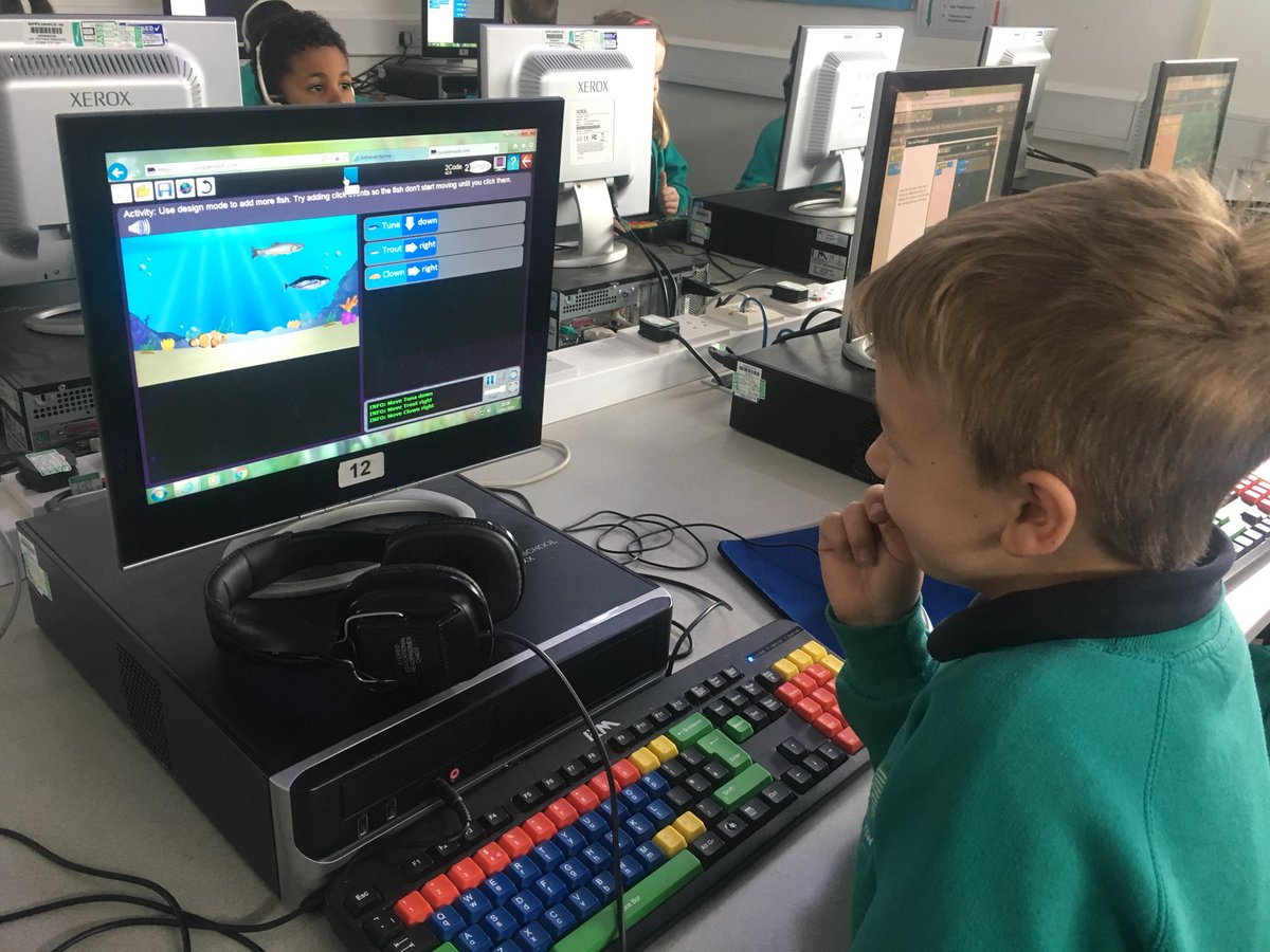 missfurneaux's tweet image. We loved using #2Code for the first time today! @purpleMash