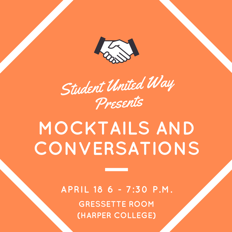 Make connections and learn about incorporating service into your future career at Mocktails and Conversations! Dress is business casual.

Get your free ticket: bit.ly/2qEsBya