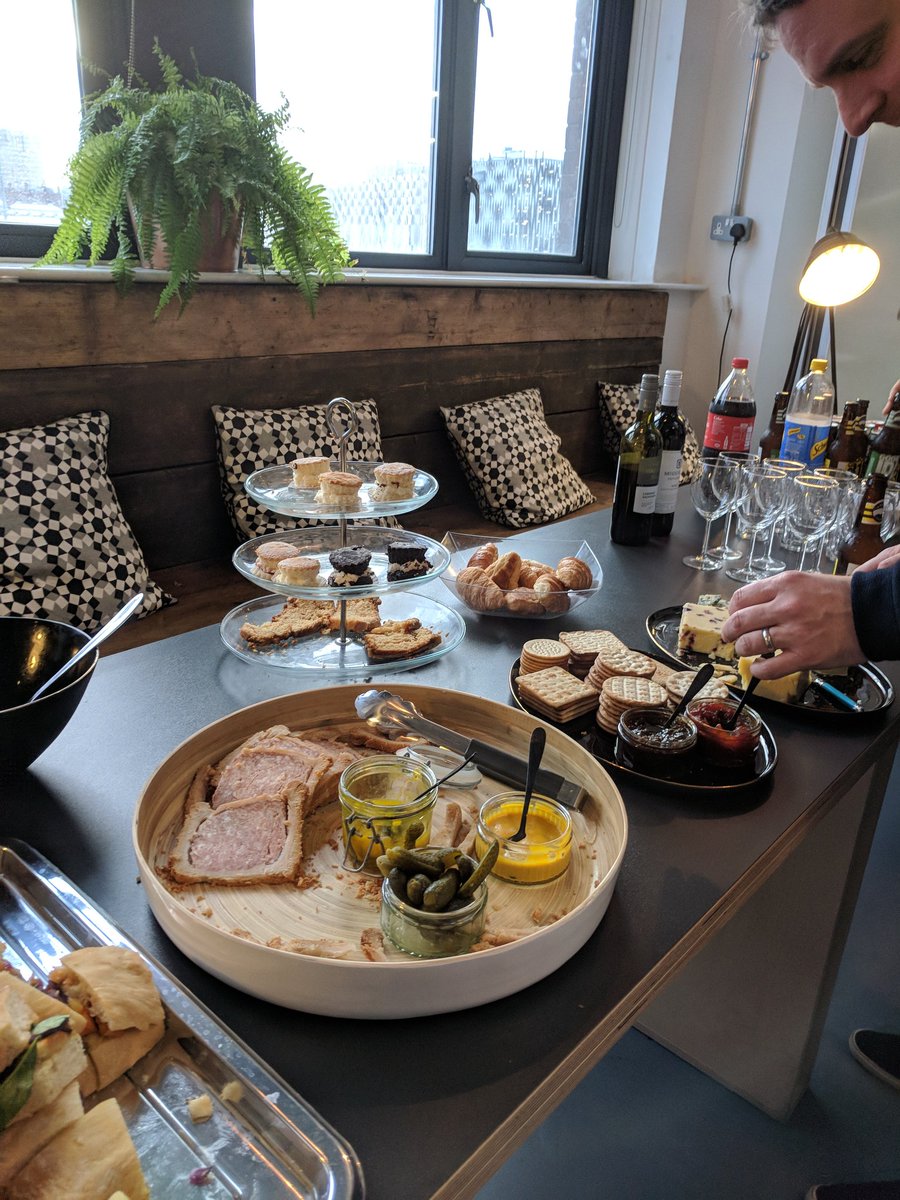 purplemarauder's tweet image. A particularly classy spread at #leedsdevops