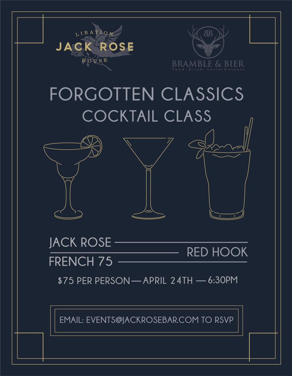JackRosebar's tweet photo. Email events@jackrosebar.com to RSVP https://t.co/A6Mb44kSNP