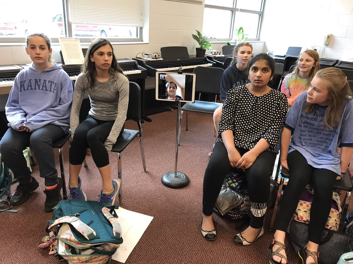 MartinGTChorus's tweet photo. Thank you @AppleEDU for helping us make music with one of our singers recovering from surgery. #Greatmusicalmoments @MartinMustangs https://t.co/toGi7dHoJ9