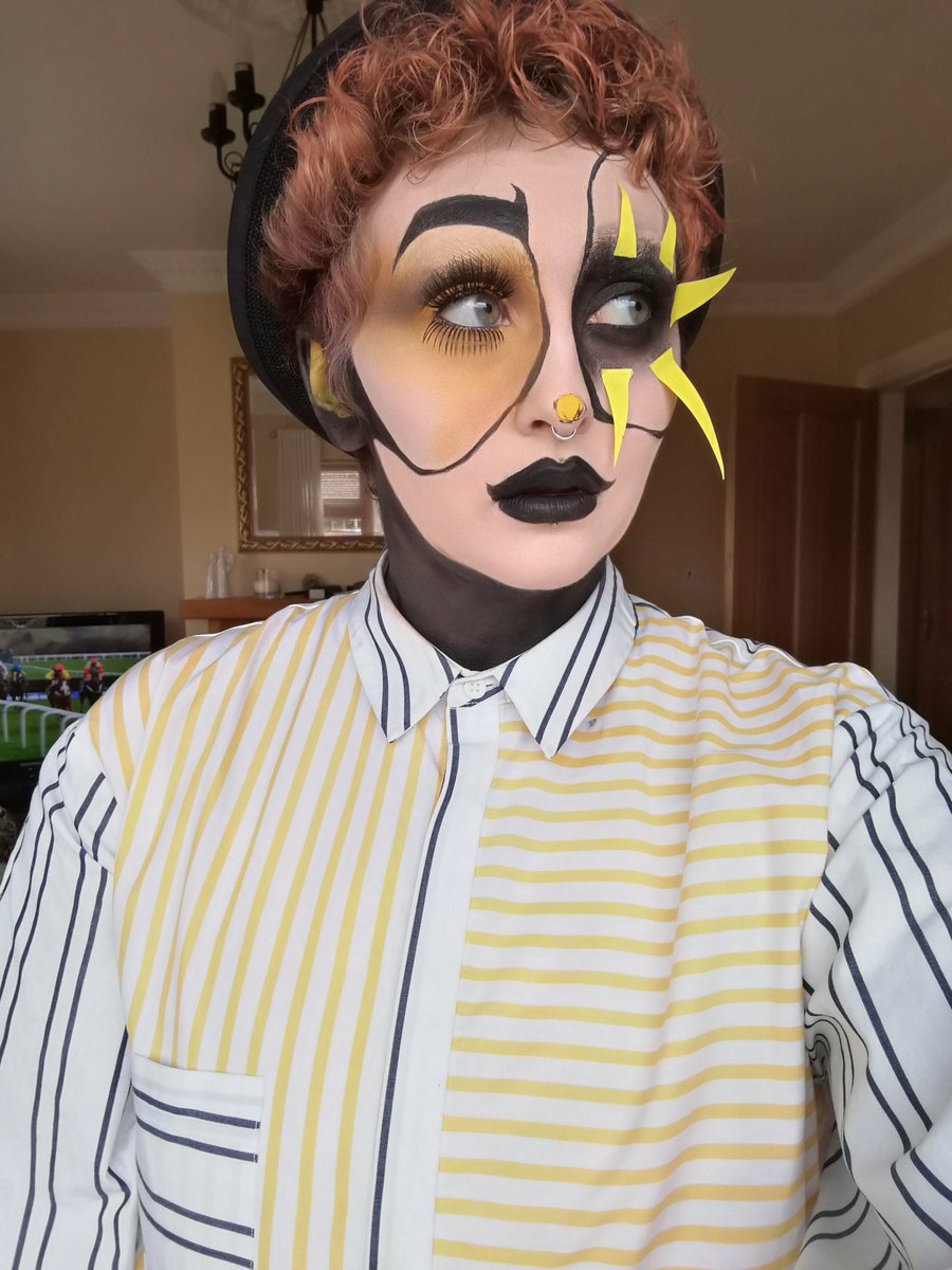 ratboiezra's tweet photo. Final week of #theFaceRace2 !! Category is: #BestDrag ! 💁
This will probably always be one of my best and favourite looks 💛🖤
@AllDragUpdates @theelusivefreya @PhiPhiOhara @GiveFaceCos 💞✌🏻 https://t.co/1Mzm4u5cAs