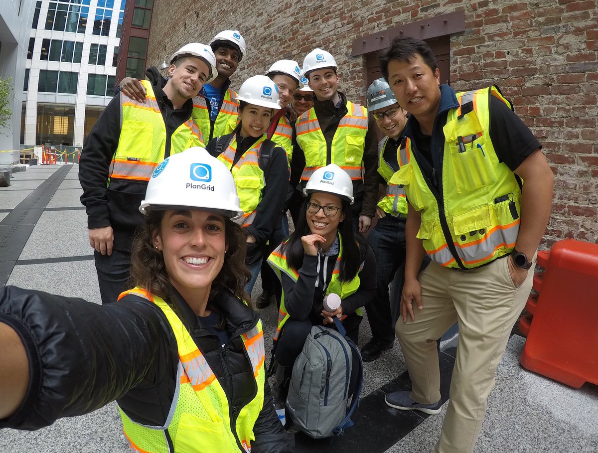 KevinKCheng's tweet photo. A nice little field trip day with the #PlanGrid #PGworkflows team! Thanks to #level10construction, #181fremont team! https://t.co/PRJJAK6yXG