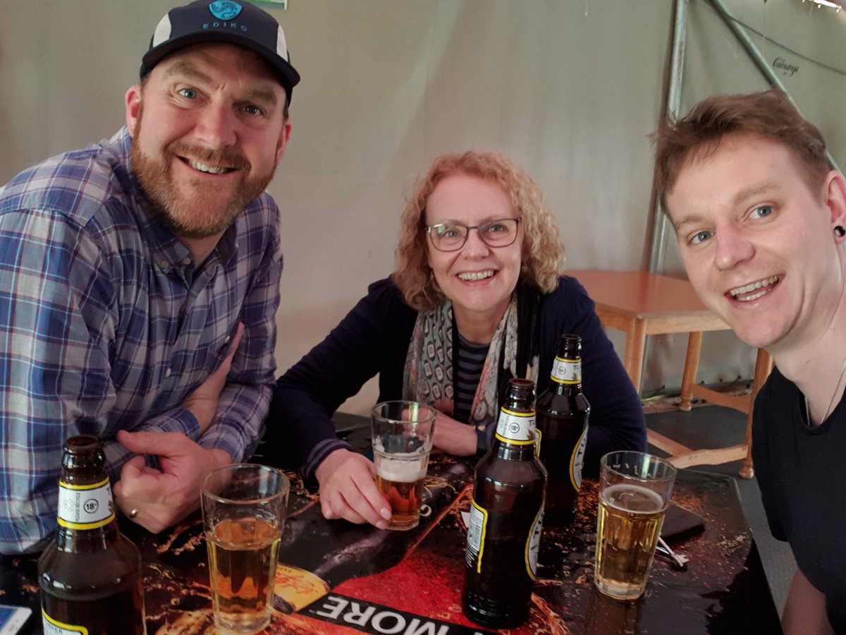 Chris_ESF's tweet photo. In #Kisumu at last, enjoying the first #Tusker (baridi) of the trip @Andy_ESF @Alison_ESF and the hard work begins tomorrow #ESFKenya18 https://t.co/fesKyTFjNm