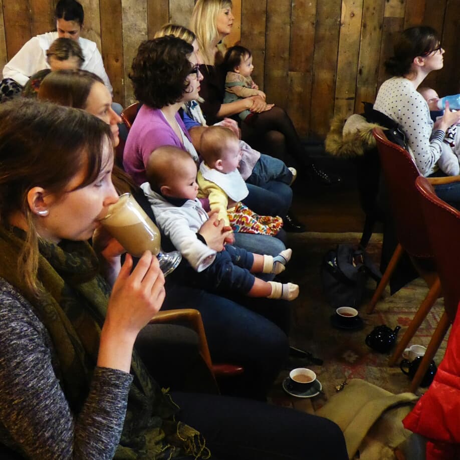 BabbleTalks's tweet photo. Thank you to everyone who came down to our second #BabbleTalks event last week @wheatsheafTbec!Especially to @hashtagcerys who was kind of crucial, as our guest speaker... We'll be back on Wed 9th May! Babies of #Tooting, watch out! https://t.co/B3ezlWATxK