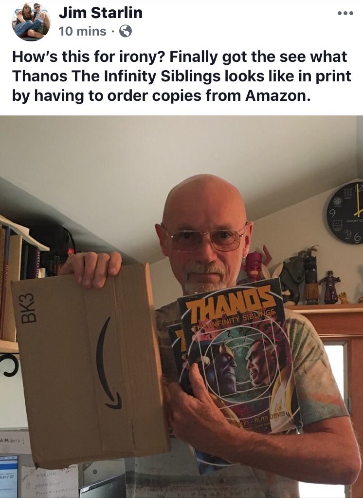 dano_cosmic's tweet photo. Seriously @Marvel?  Come on.  

#JimStarlin #AlanDavis #Thanos #InfinitySiblings #MarvelCosmic https://t.co/TPncXXVQNv