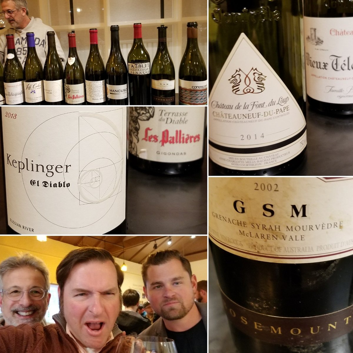 SawyerSommelier's tweet photo. The countdown to #HospiceduRhone is on! Highlights from our fun interactive tasting of #grenache from top producers of #RhoneValleyWine, #WinesofSpain, #AustralianWine and #California at this cool event my pal Jeff Cohn hosted at his swanky tasting room in #Sonoma! #HdR18 #wine https://t.co/WfYKouybCv
