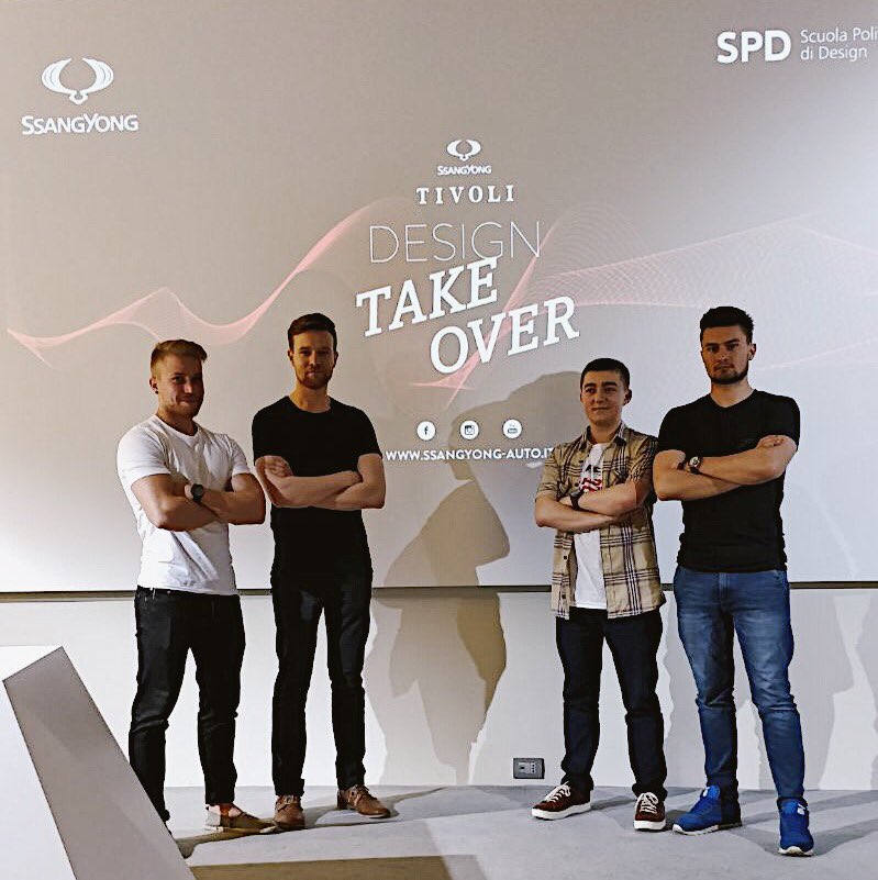 silvioderossi's tweet photo. Ecco i vincitori del Contest #Tivoli #DesignTakeover, organizzato da Ssangyong con SPD. "Phoenix" di Mika Karjalainen e Mikael Serjala. "Duotone" di Lukasz Wojkowski e Damian Wolinski. Due edizioni speciali di Tivoli: potete ammirarle al @MudecMi! #MDW18 https://t.co/j4s4FRBZzX