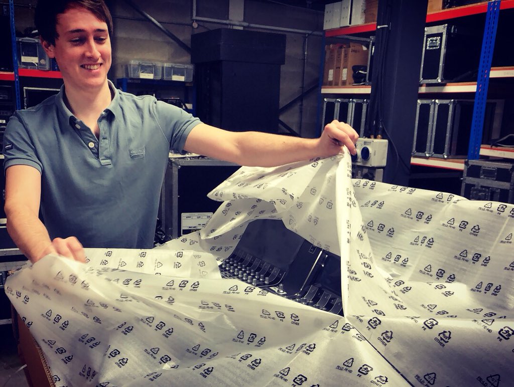 tubeUK's tweet photo. We’ve taken delivery of the first Yamaha RIVAGE PM7 System in the UK! We are excited to get it out on the road!

If you want more information get in touch via DM or email pm7@tubeuk.com

#EventProfs #MixingConsoles @YamahaCommAudio https://t.co/zTJr4wgBvV