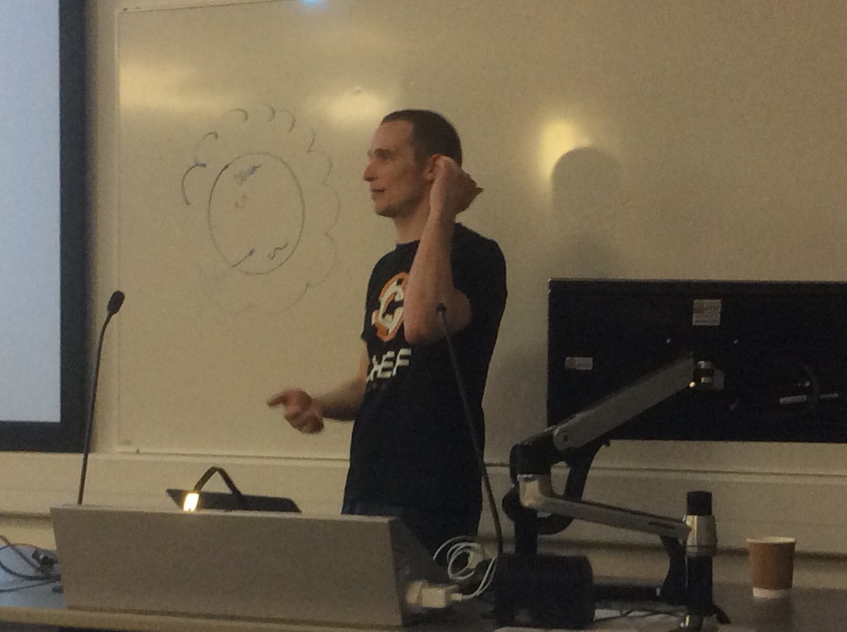 Brilliant second talk with brilliant explanation of XML vulnerabilities by <a href="/marcwickenden/">Marc Wickenden</a> #OWASPTOP10 ” #XXE The Bug that bit me” <a href="/ARUCyberRes/">ARU Cyber Research</a> <a href="/OwaspCambs/">OWASP Cambridge UK</a> Spring Chapter Meeting Tuesday 17th April 2018  at <a href="/AngliaRuskin/">ARU</a>