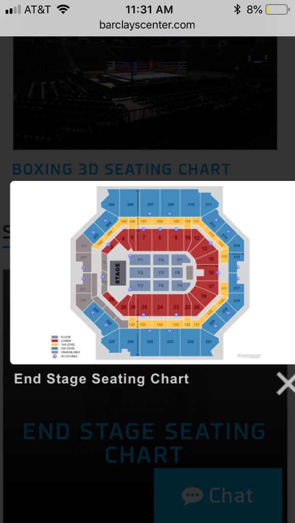 Barclays Center 3d Boxing Seating Chart