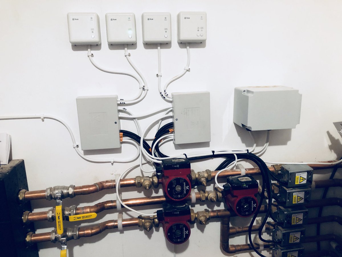 VortexElectric's tweet photo. Just another day at the office today, working on some boiler controls for a stately home. Keeping our work tidy #electrician #Surrey #Hampshire #WestSussex https://t.co/BbZpg3Kh42