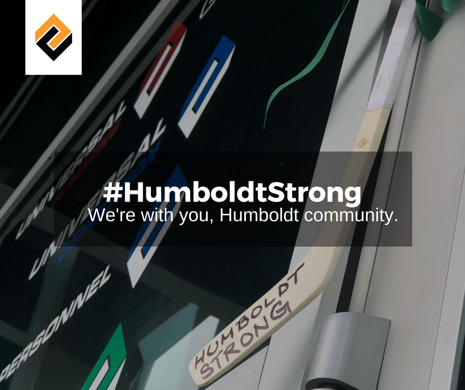 workatuniversal's tweet photo. Together we send our thoughts and prayers to all the families affected by this tragic event. We're with you, Humboldt community. ❤️ https://t.co/Zkrv3iPtxY