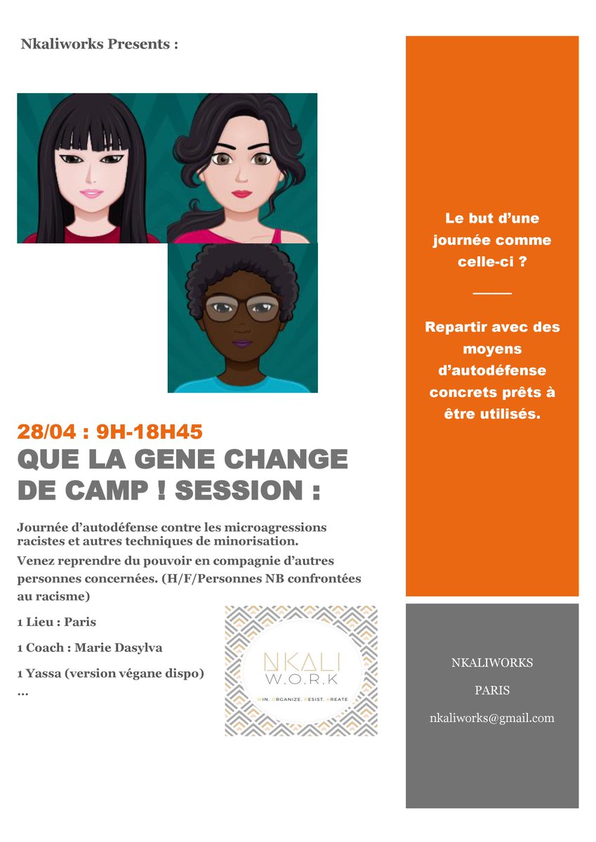 NKALIWORKS's tweet photo. ALORS : https://t.co/jNZ0vvkdwp
Plus que 5 places restantes . https://t.co/zhiTjaEmFV