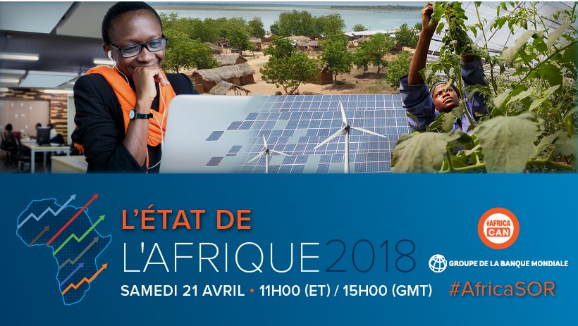 Banquemondiale's tweet photo. #TIC et #agriculture: l’innovation au service du secteur agricole en #Afrique. Suivez notre débat #AfricaSOR le 21/4 https://t.co/y1ZT8Vjee1