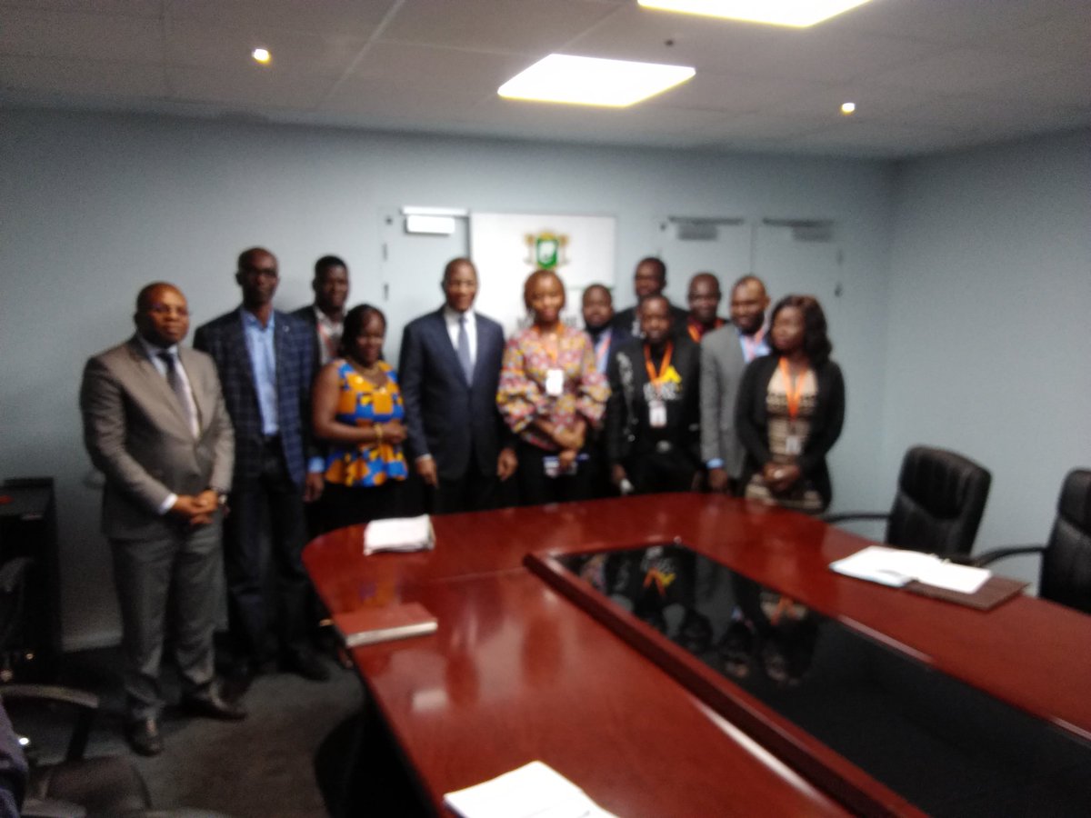MTNIT_CI's tweet photo. Le Ministre @Bruno_N_Kone salue la mise en place d'un observatoire d' 'autoregulation de la #presse numérique en #ci225 par le #REPPRELCI. https://t.co/08tidZlezV