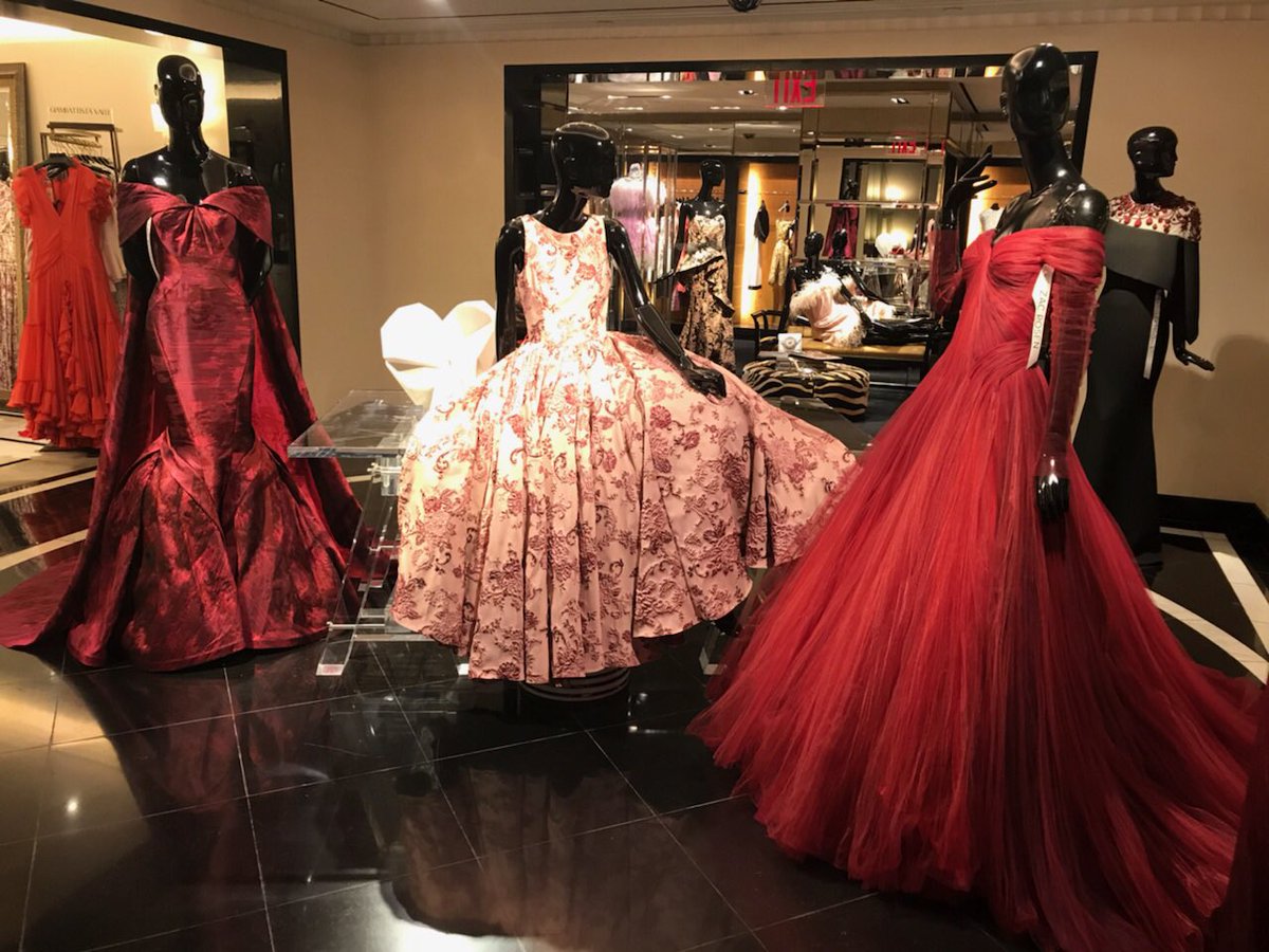 Zac Posen at @Bergdorfs #NYC this week! #fifthave ♥️