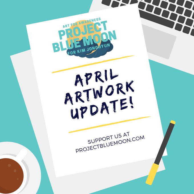BlueMoonArtists's tweet photo. #ProjectBlueMoon shop has been updated with new artwork for April! Please share the news and consider checking out this artist movement for mental health awareness π
β³ https://t.co/dL5NkH5qHO https://t.co/YXmRezJWlH