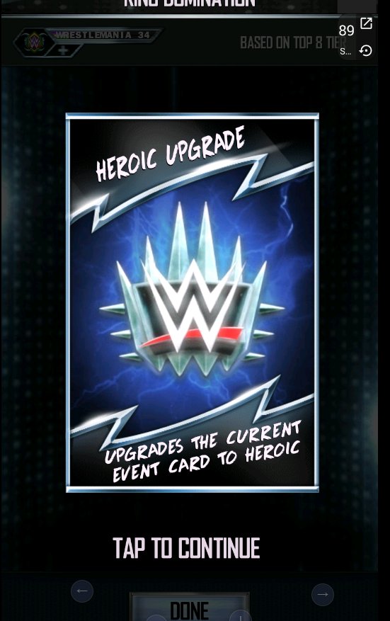 Razza_Nufc's tweet photo. The heroic is complete! :D #WWSupercard https://t.co/pYDezGfqTc