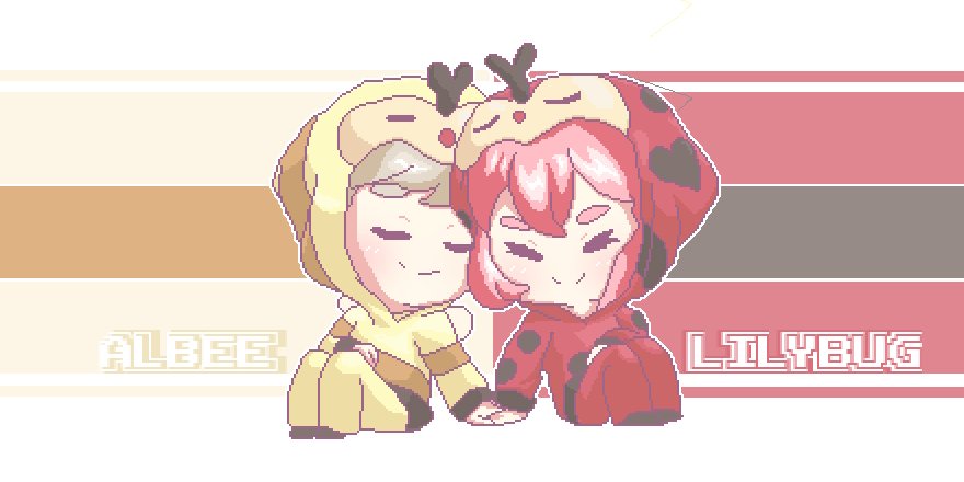 AlunoVinx's tweet photo. The Albee and Lilybug featuring @THEalbertchang  and @LilyPichu !

Reference: https://t.co/gbWDa1nkcP https://t.co/4ZoylS78SF