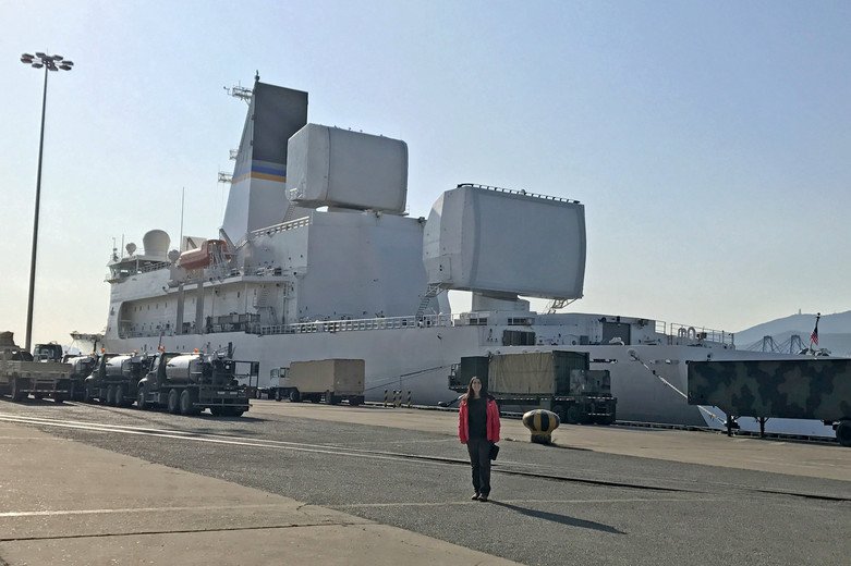 usairforce's tweet photo. .@45thSpaceWing's #CitizenAirman breaks barriers at #AFTAC, becomes the first reservist mission commander on a radar ship. @Buckley_AFB @AirForceReserve https://t.co/VWxqcl1tfo https://t.co/U73L4fZvoD