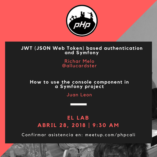 phpcali's tweet image. Join us for our next #Meetup to learn more about Symfony: JWT based authentication and the console component. #symfony #phpcali #symfonycali
meetup.com/phpcali/events…
