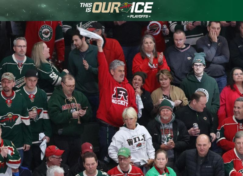 KFAN1003's tweet image. Because it's the cup.

#KFANWild #OurIce