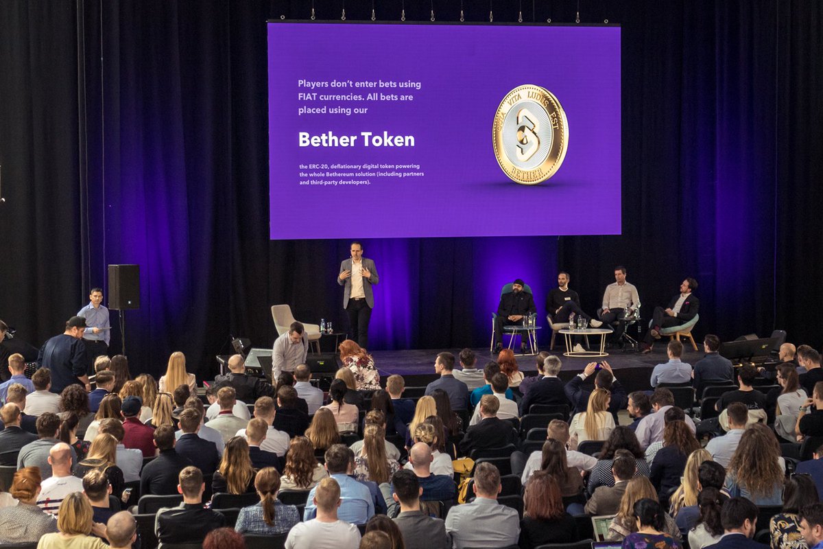 bethereumteam's tweet photo. Today we pitched #Bethereum at a @Forbes event! 🗣️
Our Co-founder, Peter Gal explaining the benefits of our #BTHR Token.
Learn more: https://t.co/VupC9N9Dcm
#Forbes #speech #Conferences #ERC20 #Blockchain #Token #Ethereum #Bitcoin #Coinbase #SmartContract #cryptocurrency #ETH https://t.co/iNO1scDM65