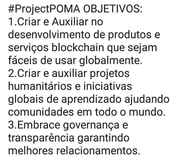 POMABRASIL's tweet photo. #ProjectPOMA OBJETIVOS: https://t.co/ntGbSDsWbX