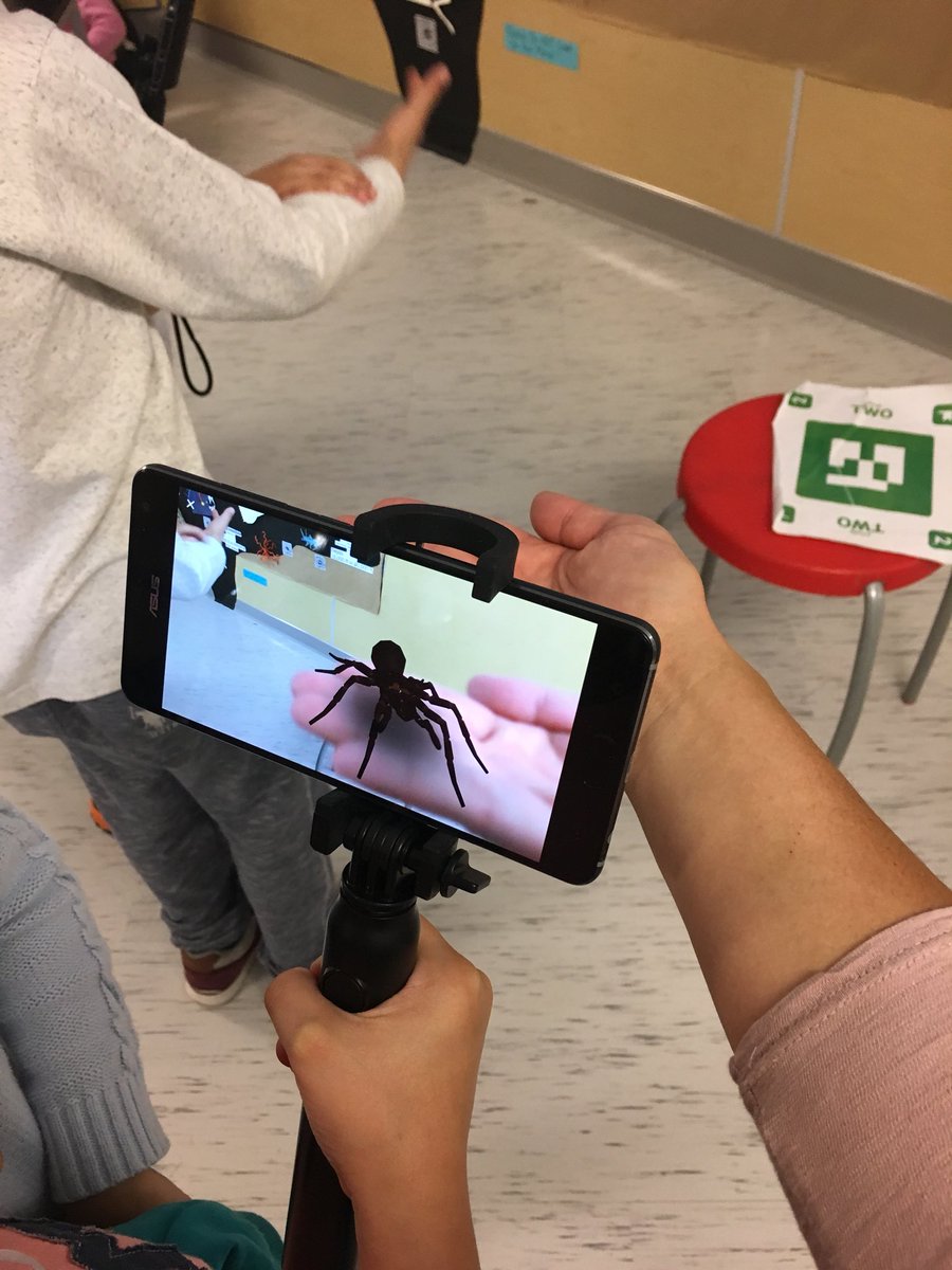 Such a cool experience today with Augmented Reality! We saw so many neat things! Ask these kiddos what they saw up close! <a href="/AbingdonGIFT/">Abingdon APS</a> <a href="/GT_Coach/">Coach GT</a>