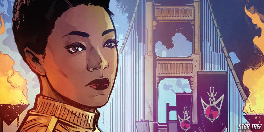 StarTrek's tweet photo. The journey for one #StarTrek crew ends as another begins #preview @IDWPublishing https://t.co/gb4IshB95v https://t.co/zAgNMtC0Vo