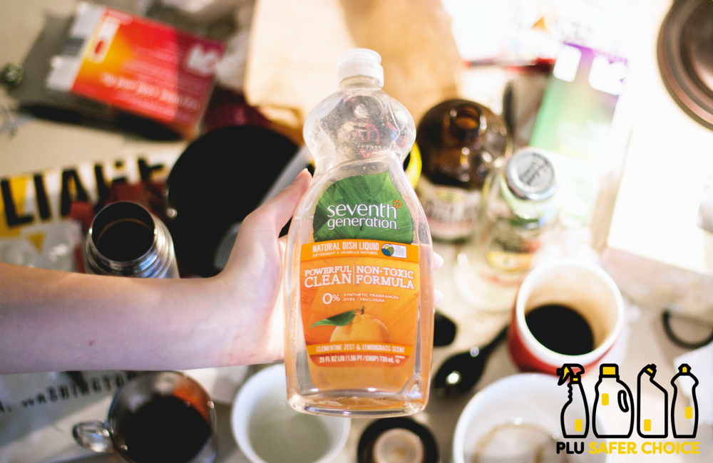 PLUSaferChoice's tweet photo. We love the fresh citrus scent of the Seventh Generation Lemon Dish Soap! The scent comes from essential oils and is free from synthetic fragrances. #PLUSaferChoice. https://t.co/iiaYddRonq https://t.co/9B6PjiTvyk