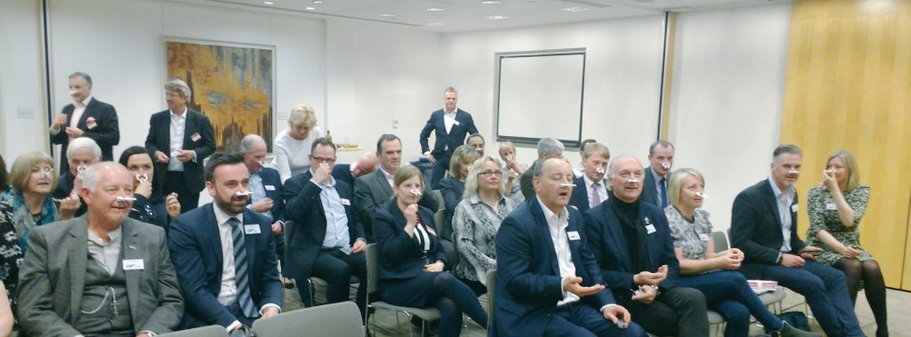 sbnscot's tweet photo. It was terrific to have @blrbwmn giving is an educational lesson along with some Whisky fun. Oh, and also making us look a little silly... #worldwhiskyday https://t.co/ge1FaNdSDx