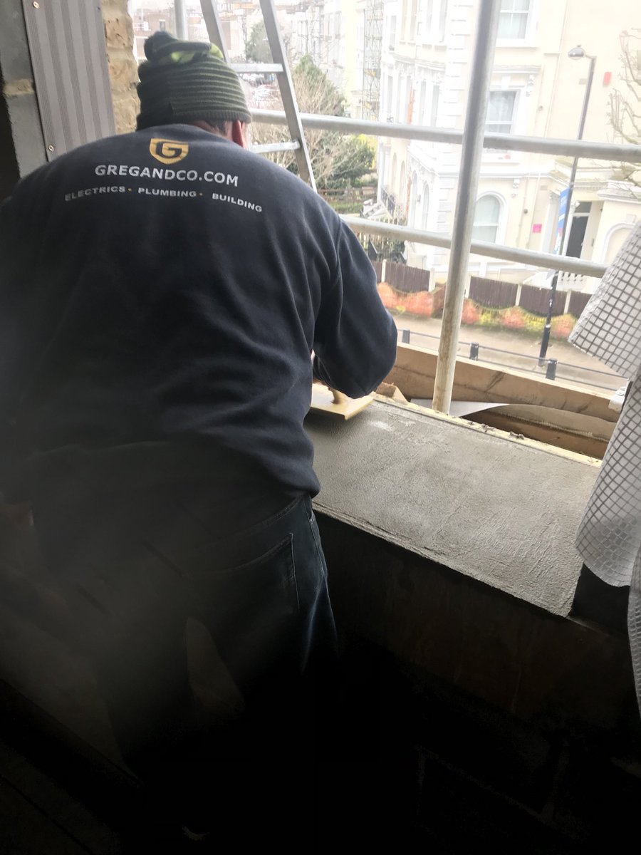 GregandCo's tweet photo. Gregandco #handcrafted #cement #detailing #frontwall #nw5 https://t.co/D0Aoj6mNsj