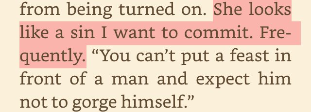 bibliosmut's tweet photo. This whole book is a freaking sin. 212 scorching hot, devour in one sitting, change your underwear a dozen times pages of sin. It doesn’t get any better than this folks. #Follow by @mstessabailey #epicread #dirty 😍 #fivestars https://t.co/U03e9QNvi7