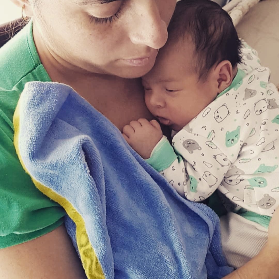 gabiemanuel's tweet photo. Thiago y Mamá https://t.co/3vIAcwT3ai