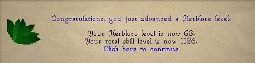 UIM Herblore tweet media