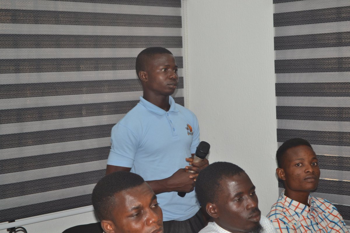 YouthFarmLab's tweet photo. #ENROLMENTDAY: Batch 1 Participants engaging with Faculty during an #interactive session.
#YouthFarmLab
#Farming
#pig #goat
@fmardng @synergosgpc @prettymissfarmer @synergos_inst @thistleberryfarms @opefarms @agrihubng @bayoomoboriowo @toluogunlesi https://t.co/h7s4fxtAmA