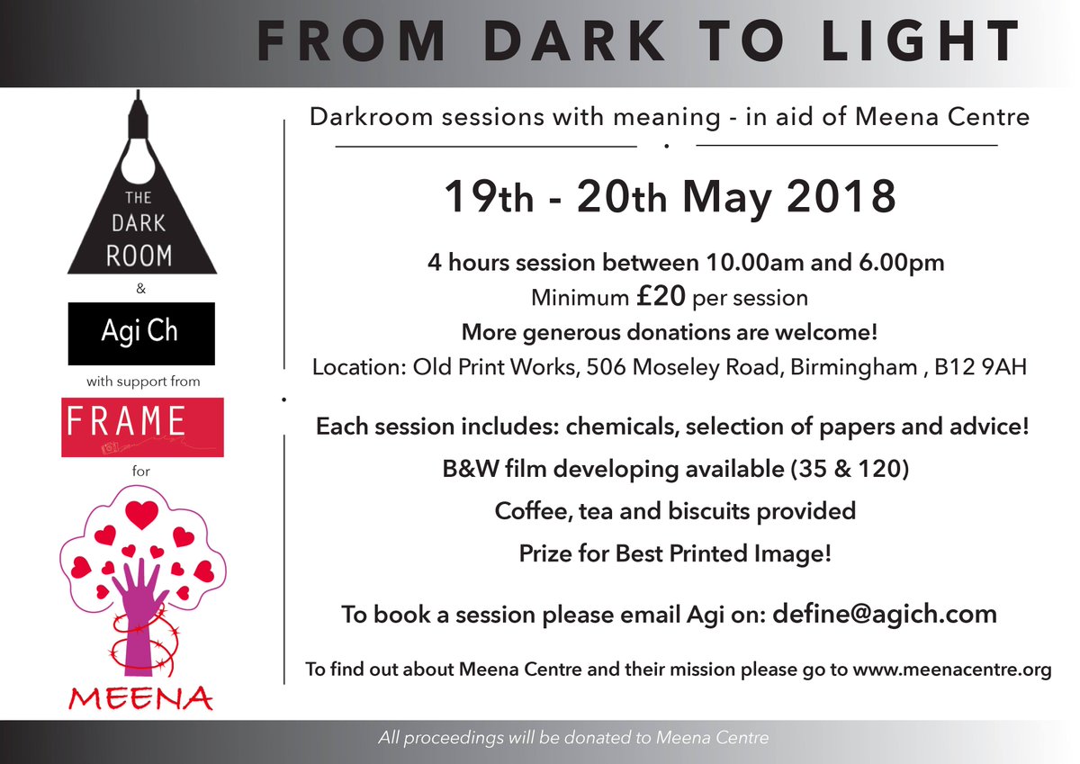 ALTERgallery's tweet photo. #Darkroom #printing #workshop with one of Alter's artists Agi Ch, not to be missed folks! 🎞 https://t.co/gebIK1ba4S