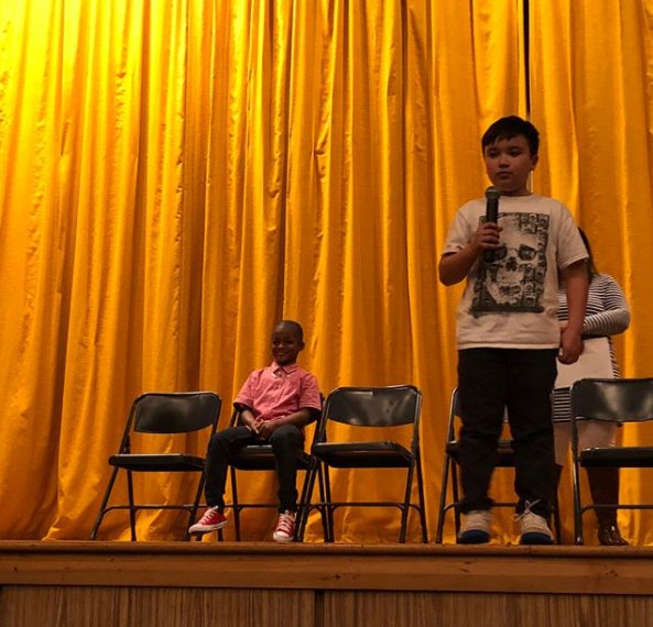 ChristinaK12's tweet photo. #BancroftES 2nd Annual Spelling Bee! #LionPride #SpellingBee https://t.co/DMgXBCGjLh