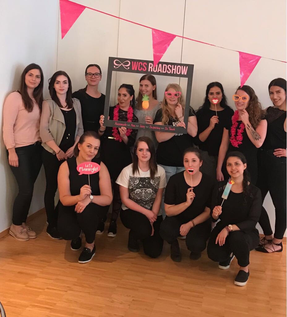 Freiburg is ready. Thank you ladies for a great evening. #wcsroadshow <a href="/PetraDierck/">Petra Dierck</a> <a href="/MariannaHermann/">Marianna Hermann</a> <a href="/Hunkemoller/">Hunkemöller</a>