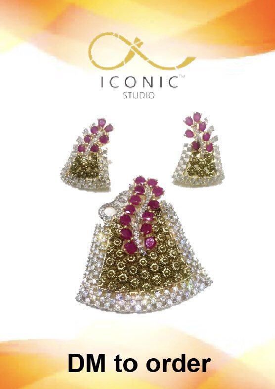 studio_iconic's tweet photo. #Pendant only at #iconicdesignerstudio #studio DM for price. #iconicstudio #jewelleryshop #iconicdesignstudio
#partyjewelry #stylish #necklace #weddingphotography #shop #weddingdress #bridalwear #bridaljewellery #jewelrystore #mumbai #jewelrystudio #jewelrystore #shopping https://t.co/8r0CKhht0s
