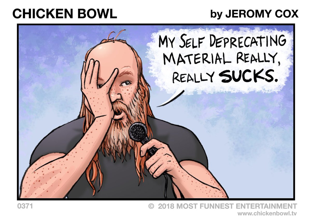 MostFunnest's tweet photo. #SelfDeprecating #SelfLoathing #TopSelf https://t.co/AL4twLMoDA