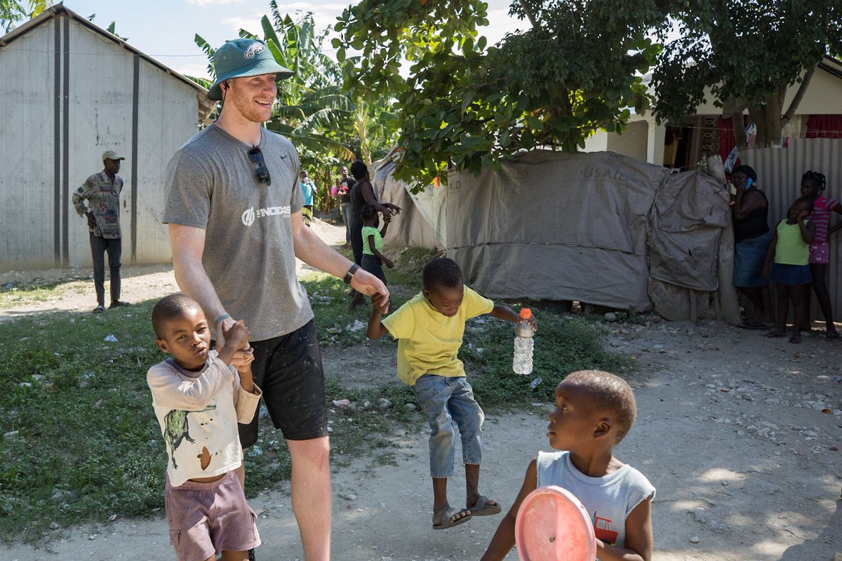 So. Much. Joy. The Haitian kids will challenge you to your core. They are so genuinely joyful for every little thing. Instead of feeling down for the things they lack, they celebrate &amp; enjoy what they do have. Something I think we can all learn from &amp; be challenged by. #AO1